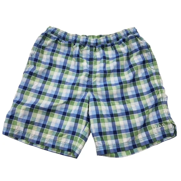 Izod Men's Lined Swim Trunks - Picture 1 of 6